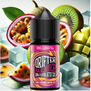 Drifter Bar Juice Kiwi Passion Guava Ice 6ml/30ml Flavorshot